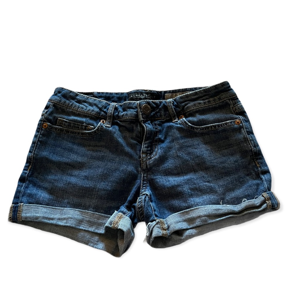 Aeropostale Midi Jean Shorts